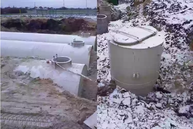 Пожарные резервуары на 100 м3 из полипропилена