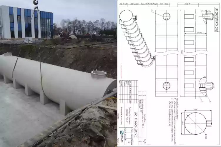 Большие пластиковые баки для воды